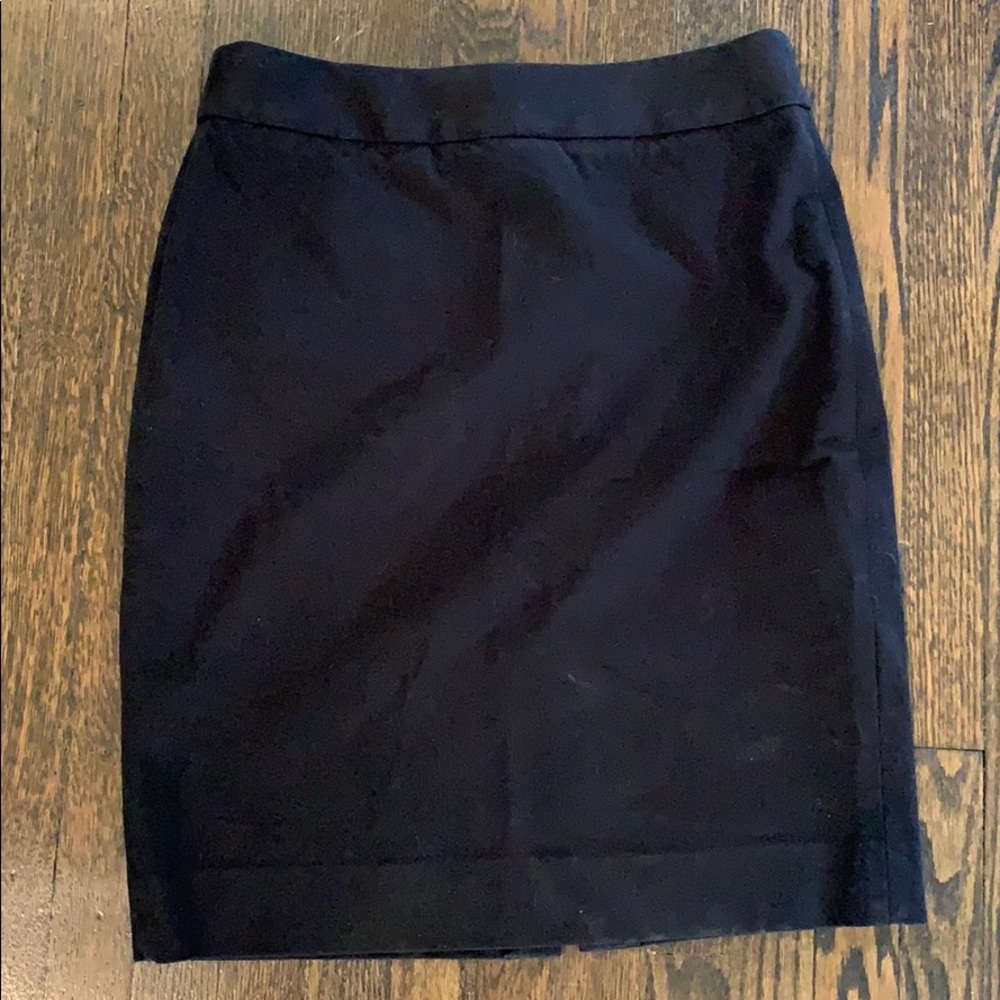 Banana Republic Black Sloan Pencil Skirt